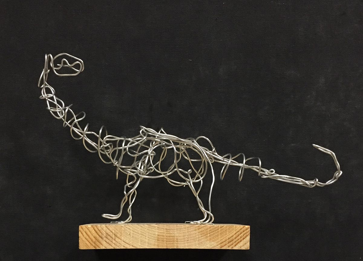 apatosaurus model