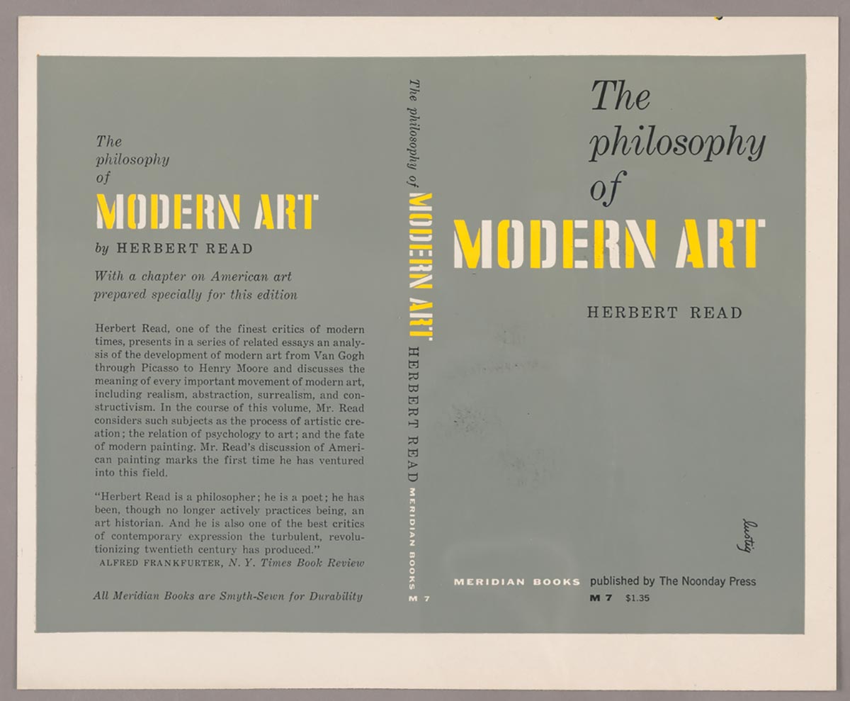 Philosphy of Modern Art 1955