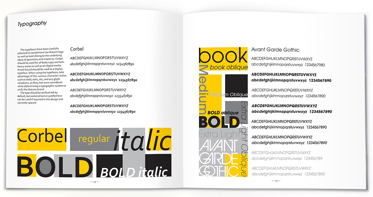 typography page