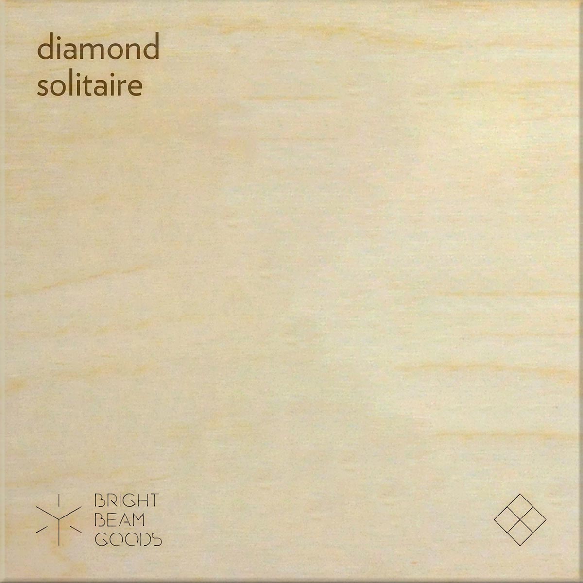 diamond solitaire back
