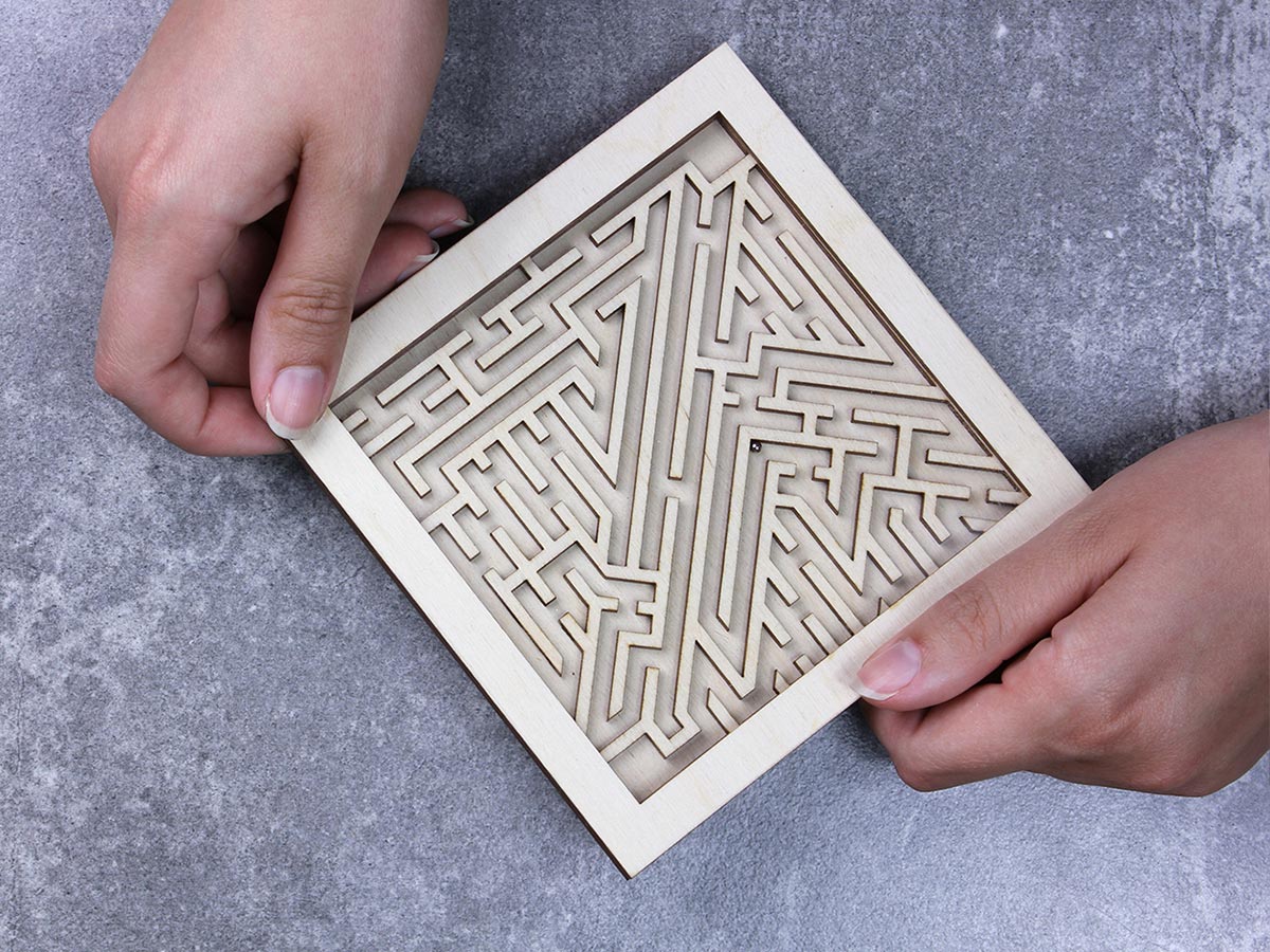 Relaxing Rolling Mazes