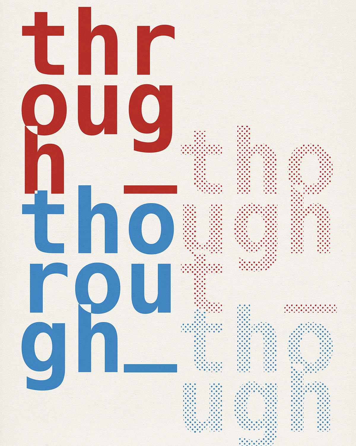 through_though